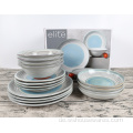 72 PCS Dinner Set hochwertiger Teller Western